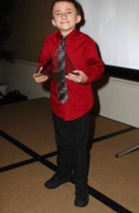 Atticus Shaffer at the Media Access Awards 2010