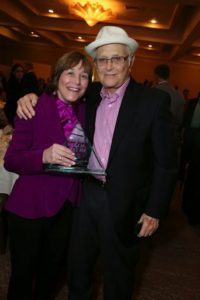 Geri Jewell and Norman Lear at the Media Access Awards 2013