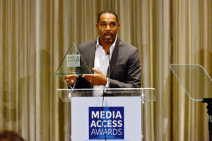 Jason George at the 2017 Media Access Awards