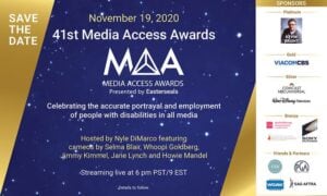 41st Media Access Awards Save the Date November 19, 2020